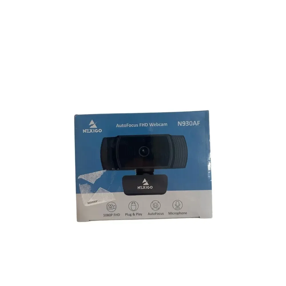 NexiGo N930AF 1080p Autofocus FHD Webcam with Microphone NEW Sealed